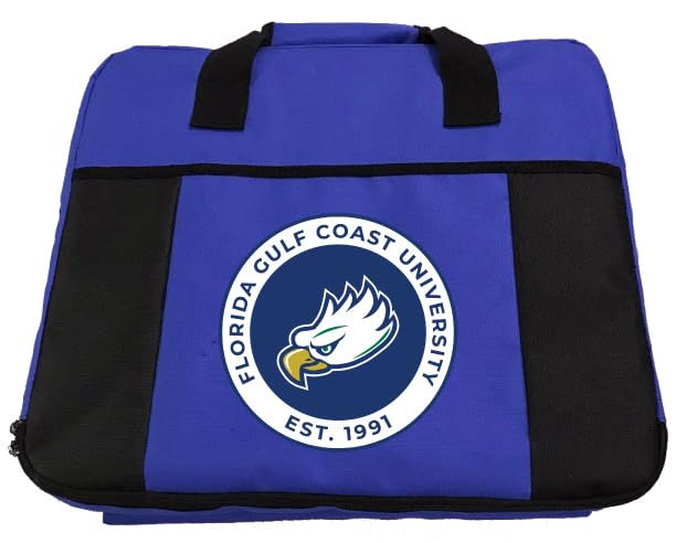R and R Imports Florida Gulf Coast Eagles Seat Cushion Officially Licensed Collegiate Product Blue