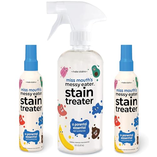 Image of Miss Mouth's Messy Eater Stain Treater - 2 Pack Stain Remover Spray and 16oz Bottle