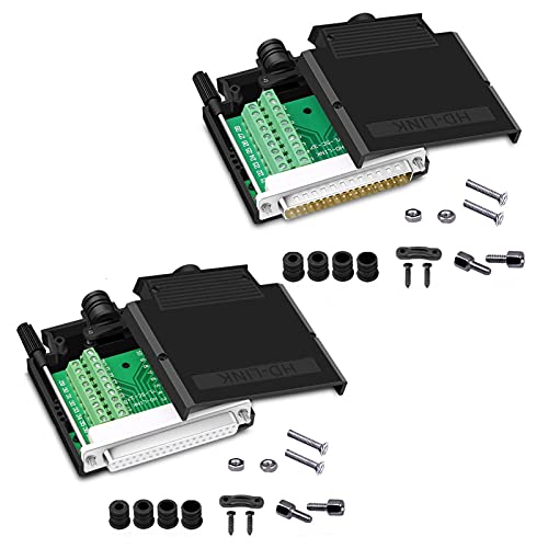 Adaptateur DB37 femelle mâle port 37 broches RS232 D-SUB sans soudure