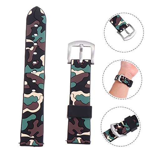 Camouflage for Wristband Breathable Replacement Watch Band Chic Watch Band Compatible Pro2