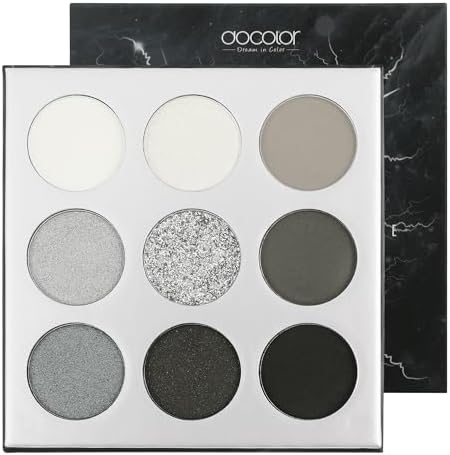 9 Color Smokey Eyeshadow Palette — bottom and base construction detail