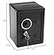 Idena 50034 - Spartresor, 120 x 105 x 160 mm, schwarz, 1 Stück