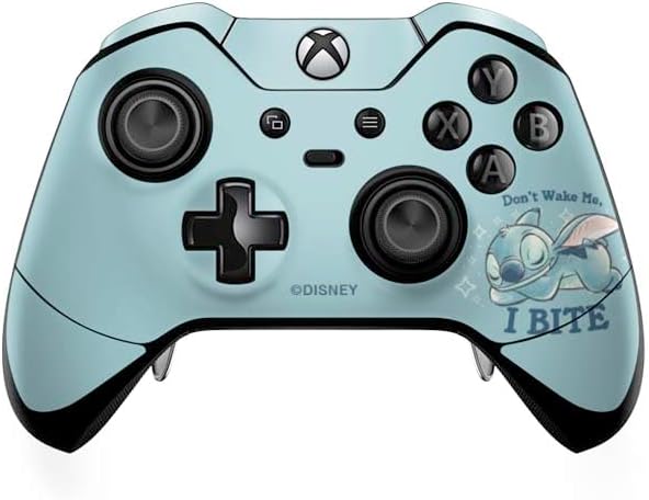 Skinit Decal Gaming Skin Compatible with Xbox One Elite Controller - Officially Licensed Disney Lilo and Stitch Stay Weird Design