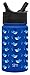 Simple Modern 14oz Summit Kids Water Bottle Thermos with Straw Lid - Dishwasher Safe Vacuum Insulated Double Wall Tumbler Travel Cup 18/8 Stainless Steel -Shark Bite