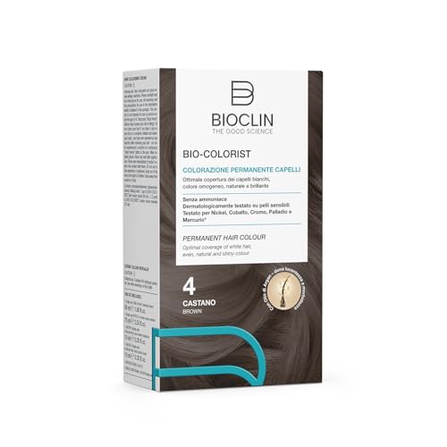 Bioclin Bio-Colorist Colorazione Permanente Capelli Castano 4