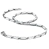 Merdia Stainless Steel Ingot Chains for Men | Made of Stainless Steel Necklaces for Men | Special Occasions Mens Necklace Pendant, Jewelry Chain | Male Neck Chain | Thin Necklace Jewelry, 20 Inches