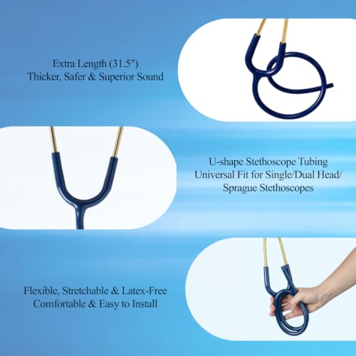 Image of Stethoscope Replacement Tube Caribbean Tubing fits for Littmann III