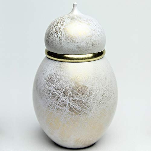 新品　クラシックモダン・壺　ゴールド　送料無料 シンプルモダン「純金」｜ミニ骨壺｜手元供養｜メモリアルアートの大野屋