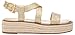 Michael Kors Women's Lynn Espadrille Sandal, Pale Gold, 8.5