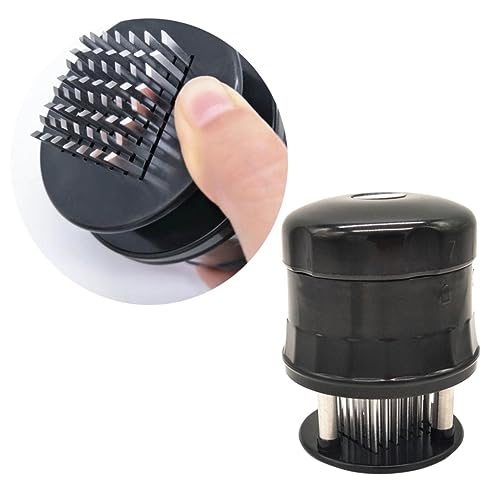 ABOOFAN Steak Hammer Meat Tenderizing Kitchen Utensil Meat Tenderizer Black