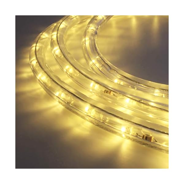 Forever Speed 6 Meter LED Lichterschlauch Außen, 216 LEDs Wasserfest LED Schlauch für Auße, Dekoration Beleuchtung LED… – Bild 5