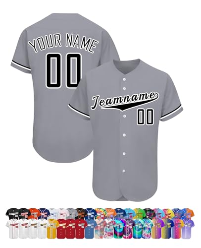Camiseta de béisbol Personalizada con Nombre/número/Logotipo, Camiseta de sóftbol para Hombres, Camisetas de béisbol Personalizadas para Mujeres y niños, Color 11