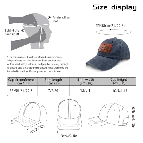 Image of Philysonic Great Grandpa Hat-Grandpa Baseball Cap Great Grandpa Gifts