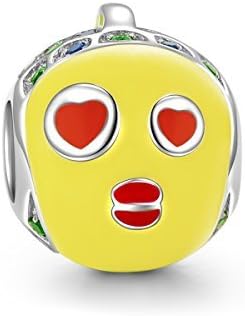 NINAQUEEN Loving Fish 925 Sterling Silver Bead Mom Charms for Bracelet Necklace Jewelry For Women Birthday Christmas Gifts For Her Teen Girls Wife Mom Daughter