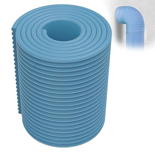 ��20cm�̐����� �ۉ��ށA�l�X�Ȏd�l�̃p�C�v�J�o�[�A���������J�o�[�A���t���ȒP�A�ǂ̃R�[�i�[�≮�O�̗␅�p�C�v��(Blue)