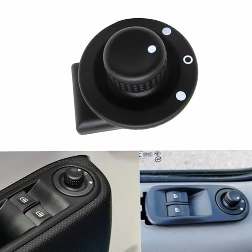 Interrupteur de rétroviseur Megane II, fixez votre bouton de réglage bloqué 8200214919 - 4