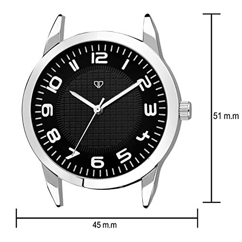 Image of Walrus Men Analog Wristwatch- Vegan Leather Strap Professional & Casual Use - Classic Style |Slim fit | Lightweight