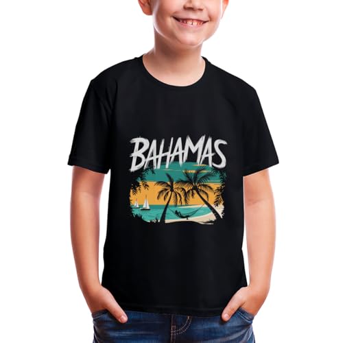Boys Girls Proud Bahamas Gift Design Idea Kids T Shirt for 1-12 Years Old Children2