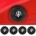 HUAQIEMI pour Maserati Levante Quattroporte Ghibli Granturismo MC12 Gransport 4200 MC20 Granlusso 3200 GT GTS Coussin de Coussin de Porte de Voiture