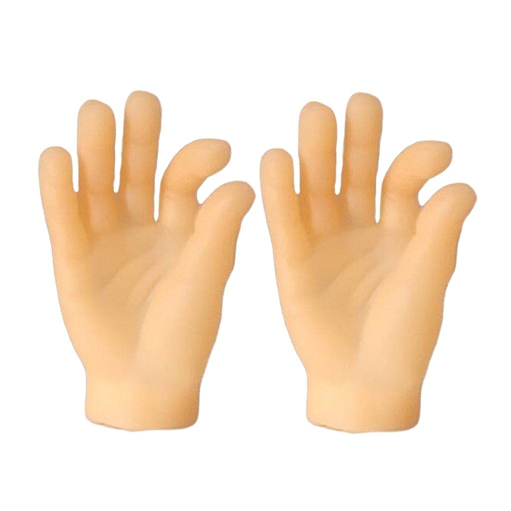 UJEAVETTE Finger Puppet Mini Little Hands Cat Stroking Funny Party Props OK-picture-21