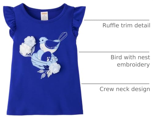Image of Gymboree Girls' and Toddler Sleeveless Embroidered Top