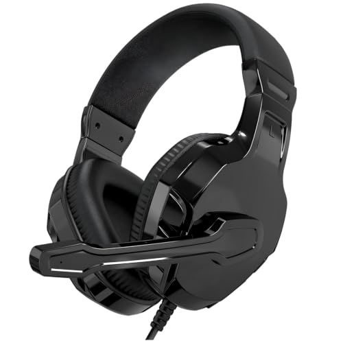 Betron Wired Gaming Headset with Microphone, Headphones for PS5 PS4 Xbox Nintendo Switch PC