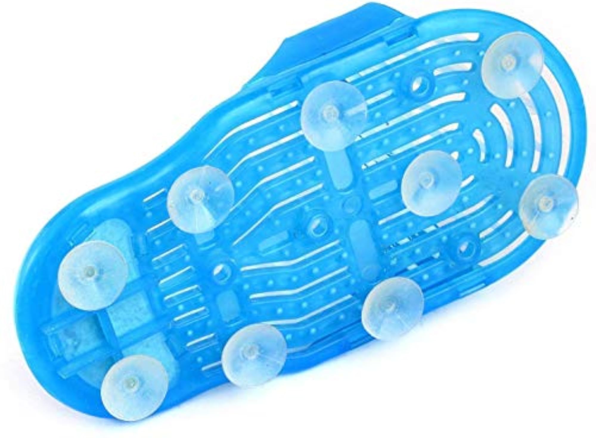 Waterproof Easy Foot Cleaner Shower Slipper, Blue