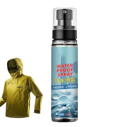 Spray impermeable para zapatos, 100 ml, protector de piel, anticipación larga, Quick-Dry Formula, ideal para la fabricación, el mobiliario, las botas, las chaquetas, los mochileros, los sombreros y el