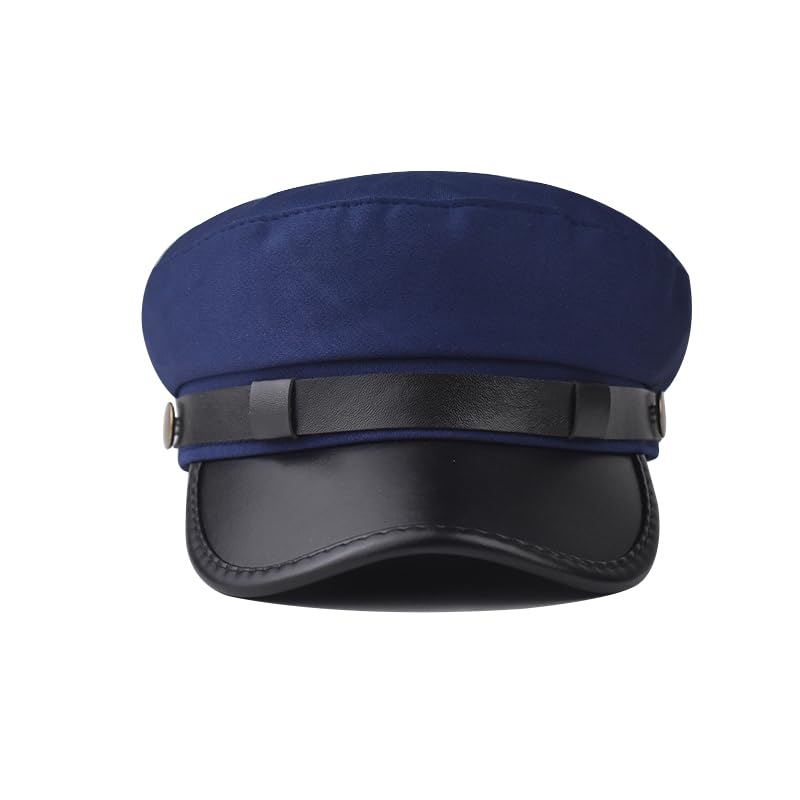 Image of Chauffeur Hat for Men Women Vintage Newsboy Cap Costume Hats Beret Cap