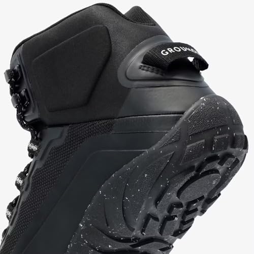 Image of GROUNDIES All Terrain High 2.0 Men's Barefoot Boots - Durable, Waterproof Hiking Footwear for Outdoor Adventures and Urban Style