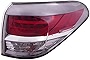 HEADLIGHTSDEPOT Tail Light Compatible with Lexus RX350 2013-2015 Includes Right Passenger Side Tail Light Canada Built