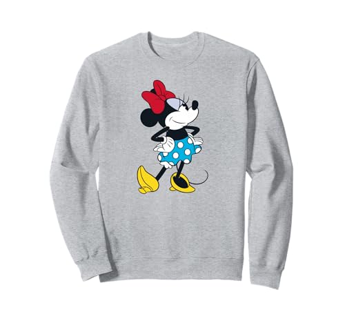 Sweatshirt Minnie Mouse Disney pull femme vêtement mode casual original
