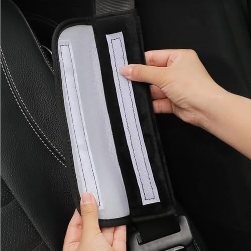 Toumeqi 2 Pack 4x4 Off Road Soft and Comfortable Car Seat Belt Pads,Embroidered Logo Car Seat Belt Pads Safety Belt Strap Luggage Shoulder Pad by Toumeqi - Image 5