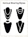 PLULON 6 Pcs 1920s Flapper Accessories for Women, Great Gatsby Flapper Accessories Fashion Roaring 20s Costume for Women