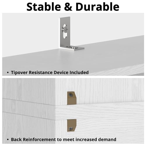 Image of IRONCK Bookshelves and Bookcases Floor Standing 6 Tiers Display Storage Shelves 70 in Tall Bookcase Home Decor Furniture for Home Office, Living Room, Bed Room