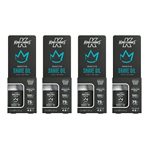 King Of Shaves Sensitive Shaving Oil for Men Cover