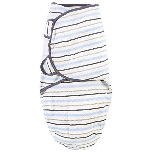Image of Hudson Baby Unisex Baby Quilted Cotton Swaddle Wrap 3pk, Royal Safari, 0-3 Months