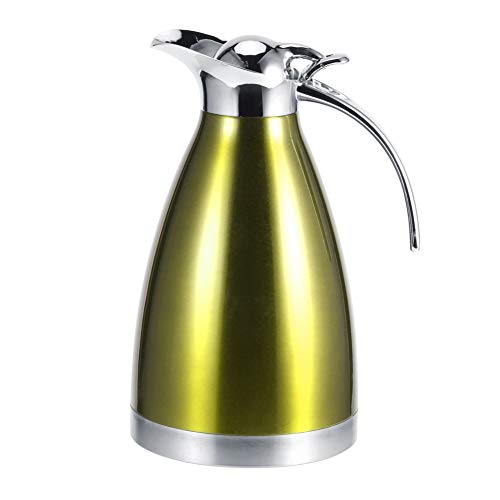 Chaleira de aço inoxidável à prova de vazamento à prova de ferrugem,(Type A alloy handle gold, 1.5L)