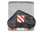 Filmer Housse de protection pour vélo électrique en polyester hydrofuge de qualité supérieure pour 2 vélos