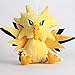 QWYU Kawaii Zapdos Jouet en peluche mignon pour enfants Cadeau de Noël