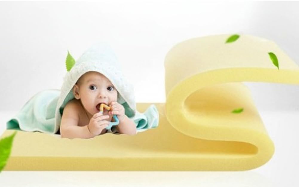 Yuly Coussins de Remplacement pour Siège de Canapé,Mousse de Rembourrage Densité 35,Épaisseur 3/5/8/10/12/15/20 cm,Mousse Matelas à Découper - Personnalisable,1 pièce (8cm-150x35cm)