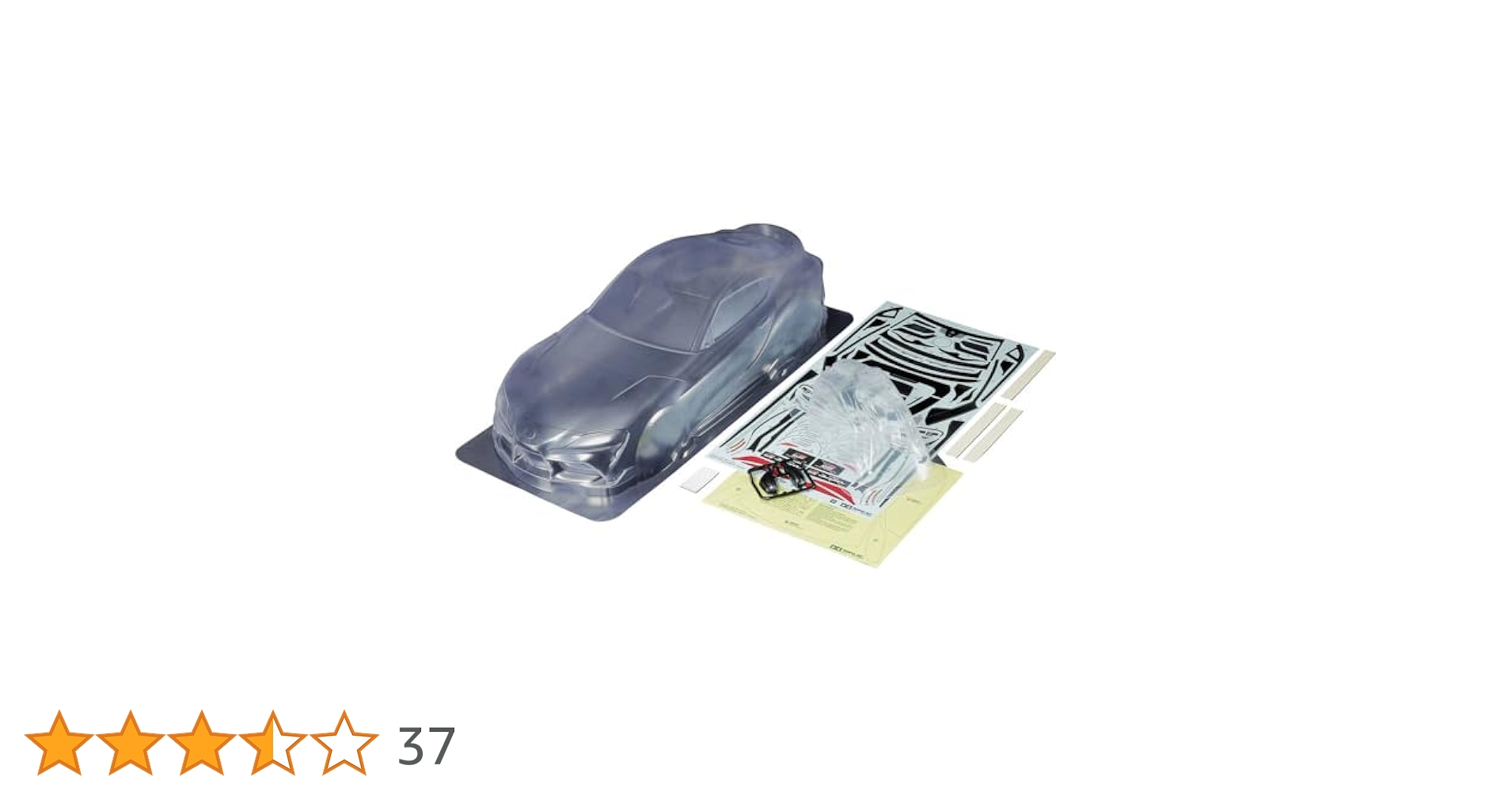 Tamiya 1/10 トヨタ GR スープラ ボディパーツセット(軽量ボディ) Amazon | タミヤ RCパーツ 特別企画 No.162 1/10RC トヨタ GR