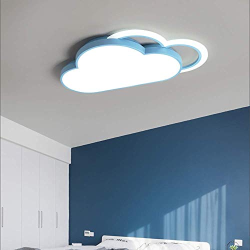 Lustre nuage rose et blanc pour faire de sa chambre un royaume de contes de fées