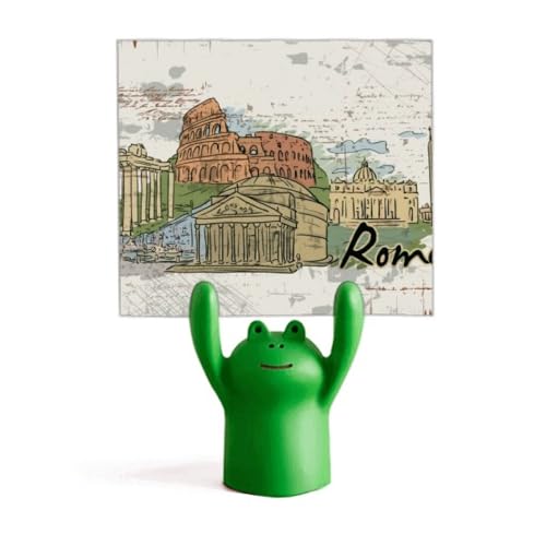 Support de mémo grenouille pour ne plus perdre vos notes de Rome Italie