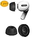Produktbild Ohrstöpsel Tips Kompatibel mit Airpods Pro Kopfhörer Tips Memory Foam Ohrhörer Ersatz In-Ear Ear Tips Kompatibel mit Airpods Pro 2019 Kopfhörer Ohrhörertips Kissen Schutzhülle (klein, schwarz-1 Paar)