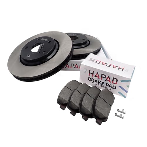 Amazon | HAPAD フロント ブレーキローター + ブレーキパッド 左右