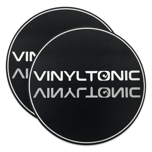 Disques vinyles en fibre de carbone Vinyl Tonic VT15TW, accessoire de nettoyage antistatique platine
