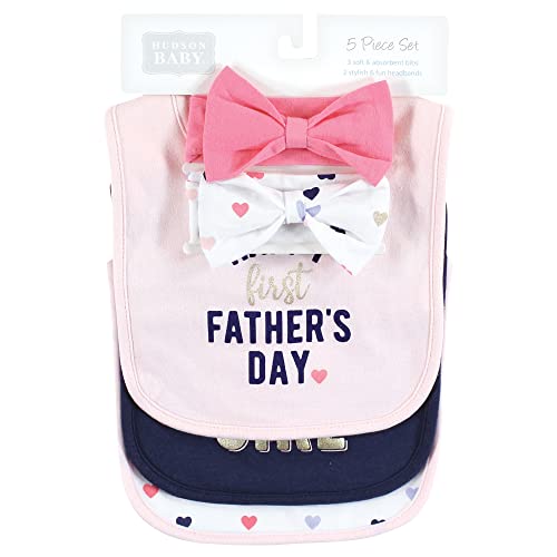 Image of Hudson Baby Unisex Baby Bandana Bibs and Headbands