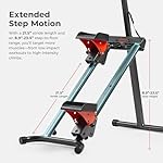 Sunny Health & Fitness Stair Stepper w/Handlebar, Extended Step Range Climber Machine for Legs, Core and Glute Workouts, Connection with Free SunnyFit App - Image 3
