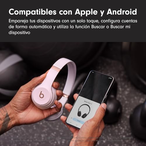 Miniatura 6 de Beats Solo 4 - Auriculares Wireless Bluetooth On-Ear, Compatibles Con Apple Y Android, Con Hasta 50 Horas De Batería - Rosa Algodón